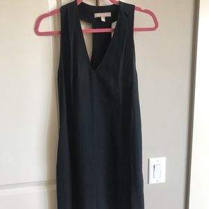 Black T back dress